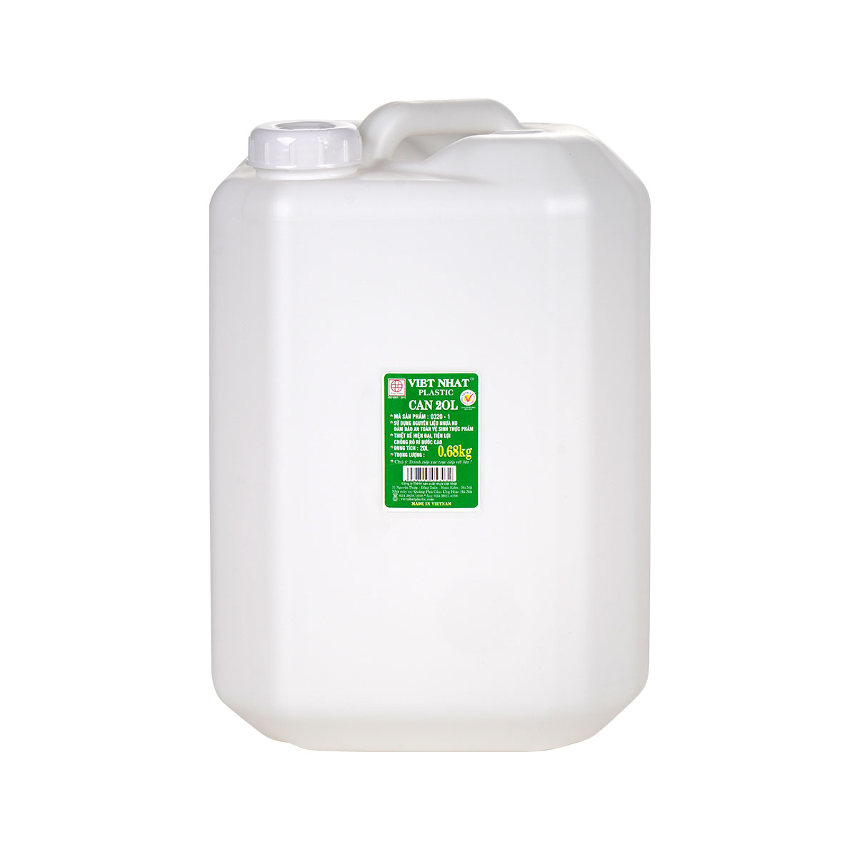 CAN 20L VUÔNG -0.68KG 0321-1
