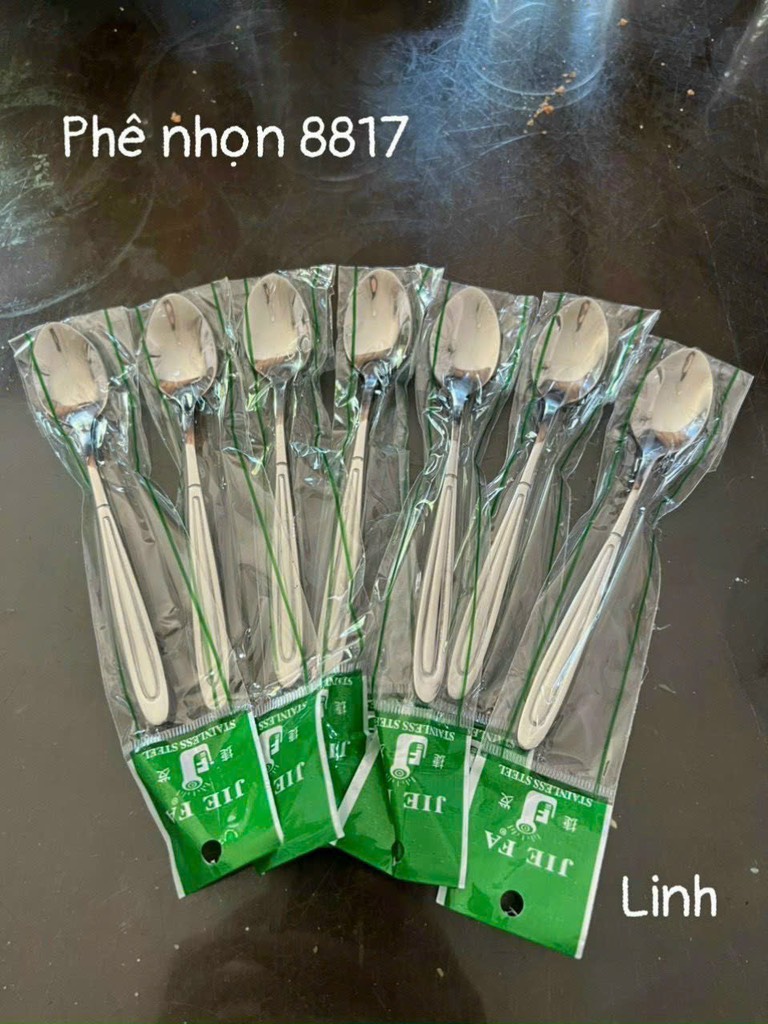 thìa cafe xanh 8817