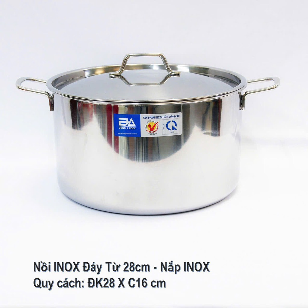 xoong 28 inox đông á
