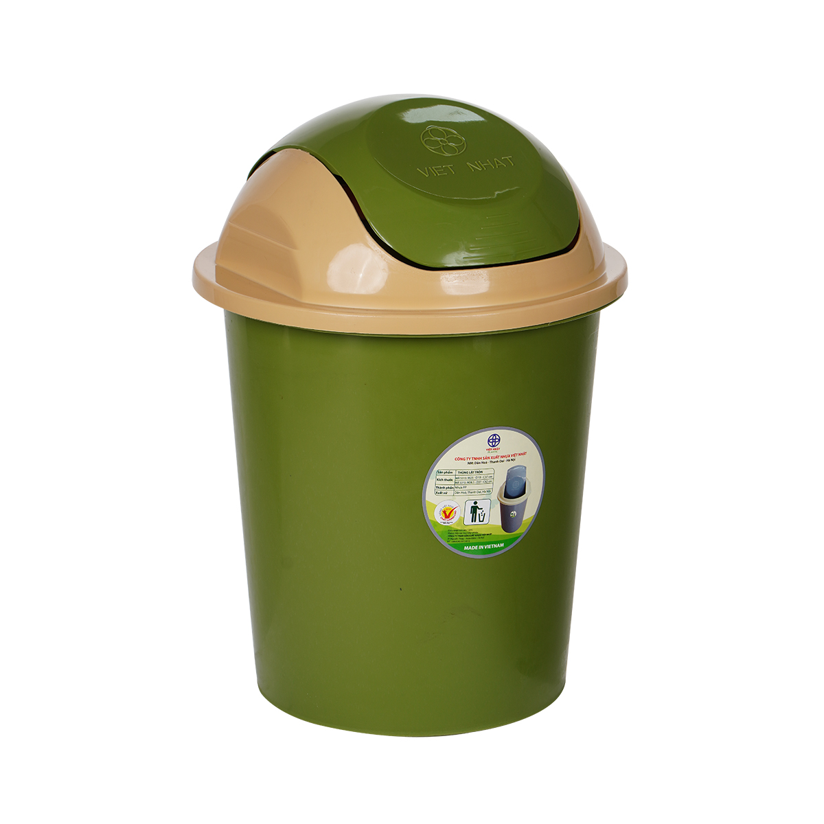 THÙNG RÁC LẬT TRÒN BÉ 5313
