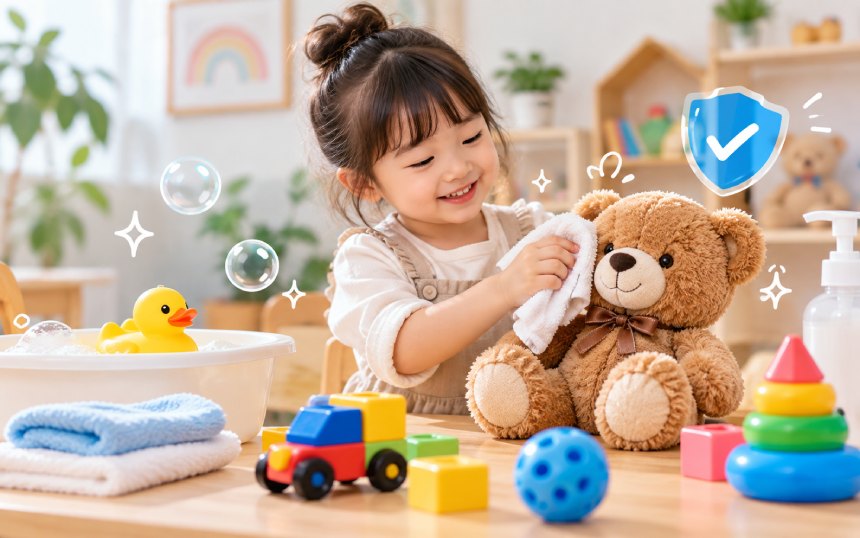 Cách vệ sinh đồ chơi cho bé đúng cách, sạch sẽ và an toàn