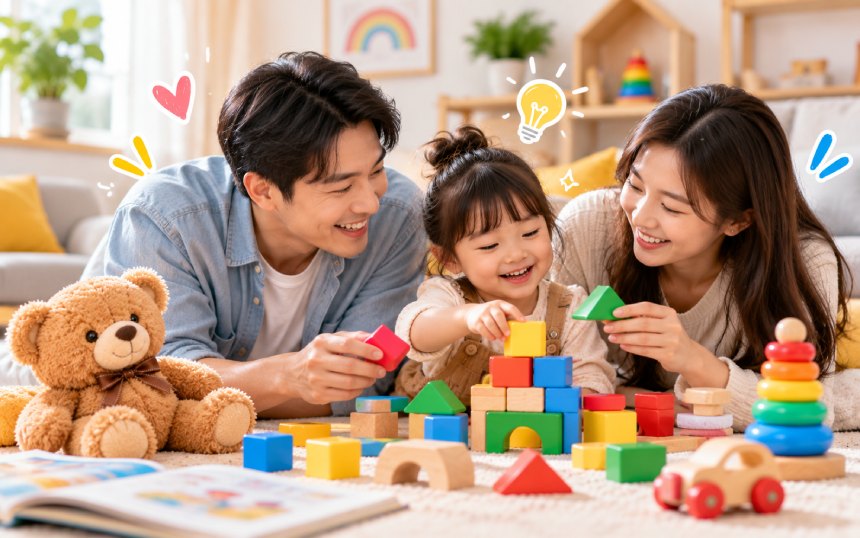 10 trò chơi ba mẹ có thể chơi cùng bé ngay tại nhà