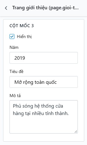 Cột mốc 3