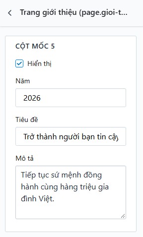 Cột mốc 5