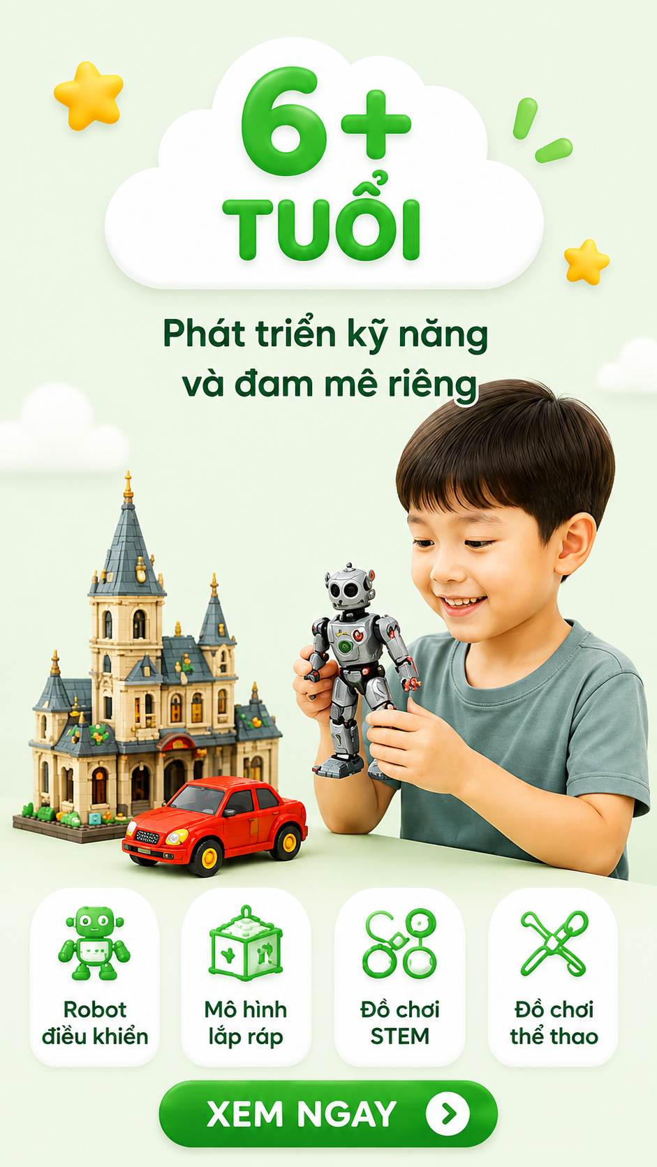 Đồ chơi 6+ tuổi