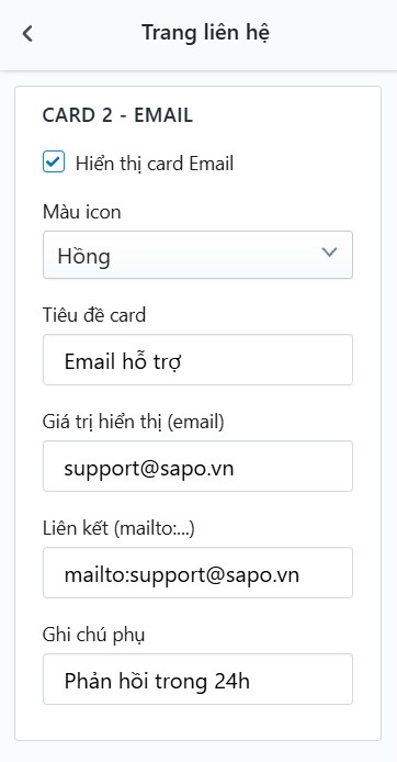 Card 2 - Email