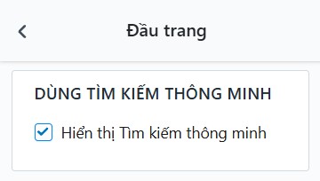 Tìm kiếm thông minh