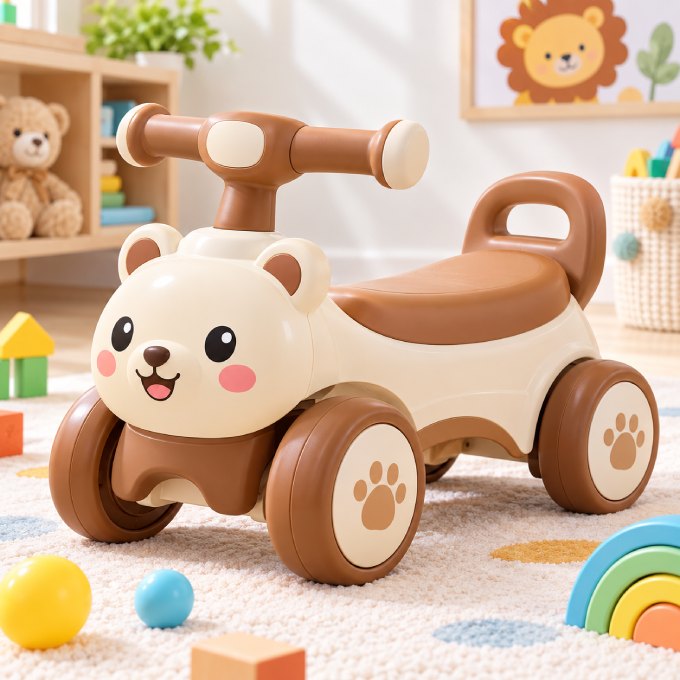 Xe chòi chân mini cho bé
