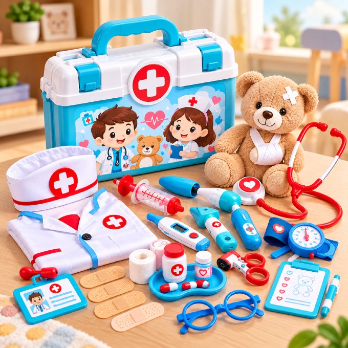Bộ bác sĩ nhập vai cho bé