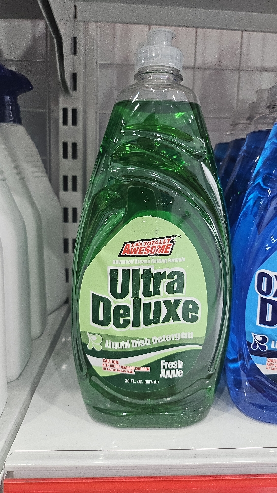 NƯỚC RỬA CHÉN BÁT LA's TOTALLY AWESOME ULTRA DELUXE 
HƯƠNG TÁO TƯƠI MÁT 30 OZ