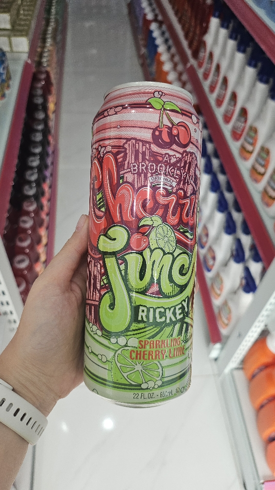 NƯỚC ÉP TRÁI CÂY CÓ GAS A BROOKLYN ORIGINAL RICKEY 
VỊ ANH ĐÀO VÀ CHANH