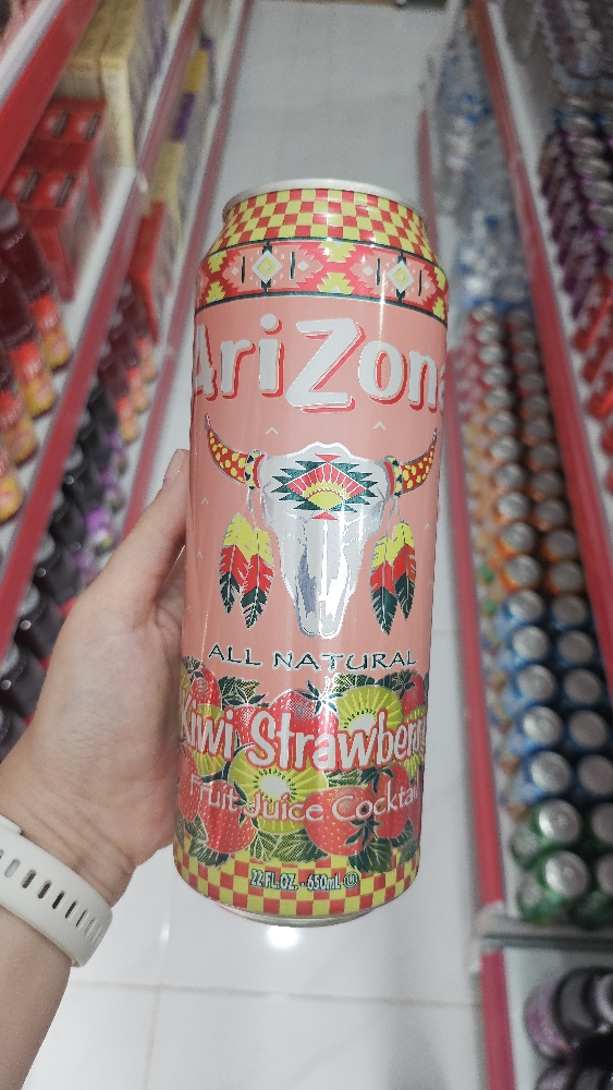 NƯỚC GIẢI KHÁT ARIZONA 
VỊ KIWI DÂU TÂY