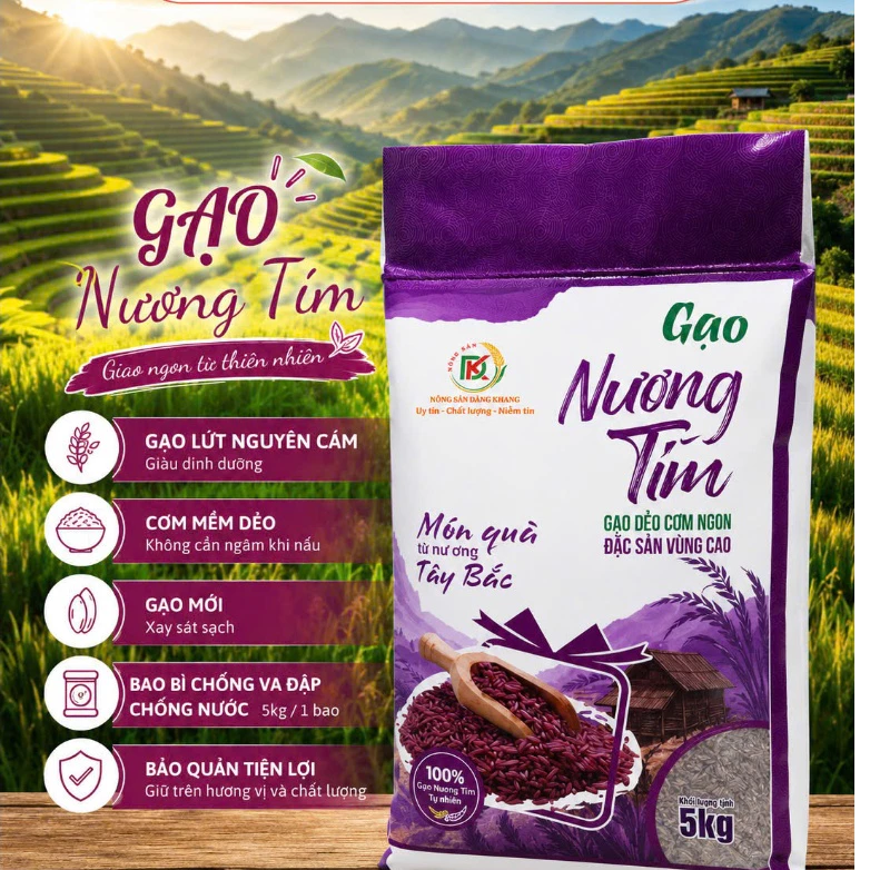 Gạo Nương Tím