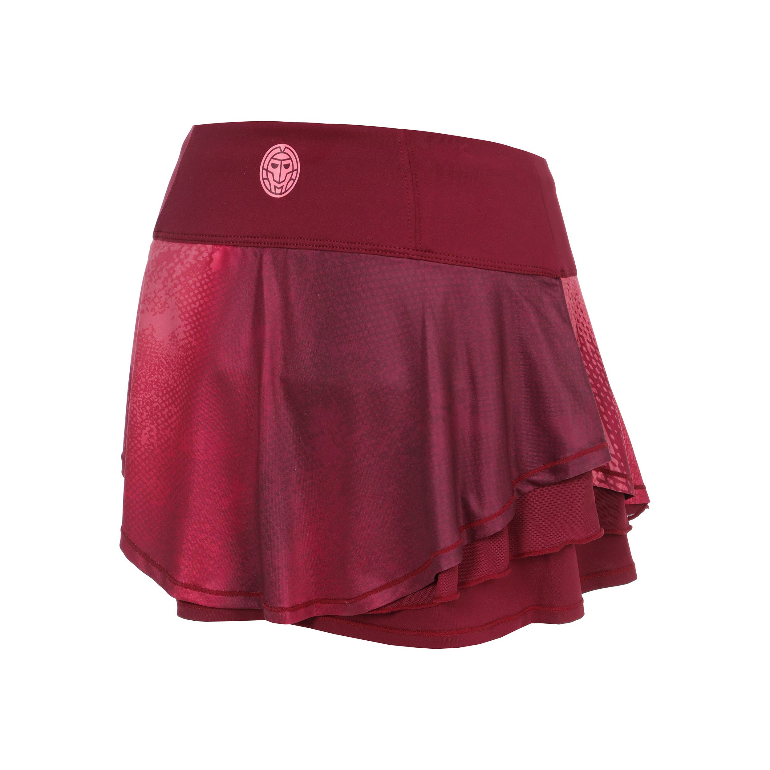 Chân váy Bidi Badu thể thao tennis/pickleball nữ Freeze Out Dark Red Pink BB180026-9050