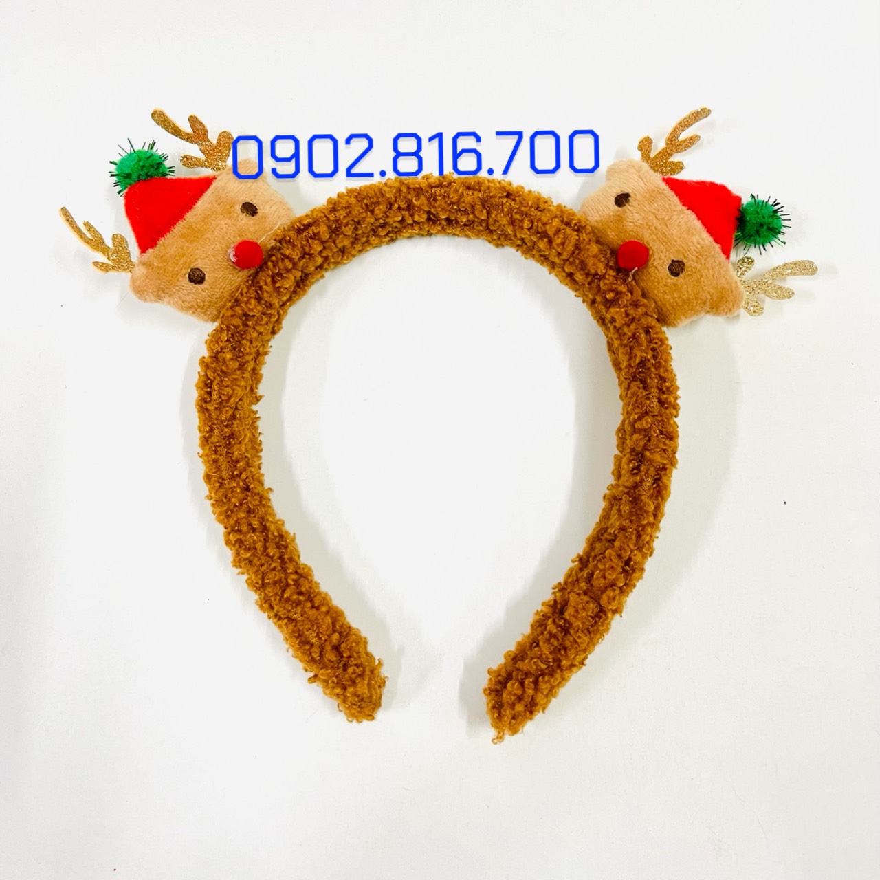 Cài noel xinh xắn hình tuần lộc chuông ông già noel cho bé gái và nữ trang phục phụ kiện Noel ngày lễ giáng sinh