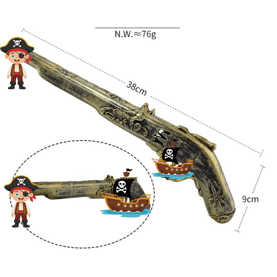 Bộ râu giả cướp biển hải tặc, Ria mép, Bịt mắt chột, Ống nhòm, Nón trang phục phụ kiện hóa trang halloween  dochoitreemkimlongshop