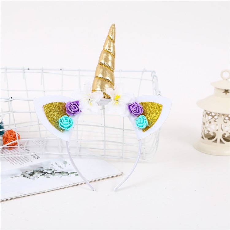 CÀI TÓC HÌNH KỲ LÂN NGỰA PONY MÀU HỒNG 7 SẮC CẦU VỒNG XINH XẮN DỄ THƯƠNG CHO BÉ GÁI