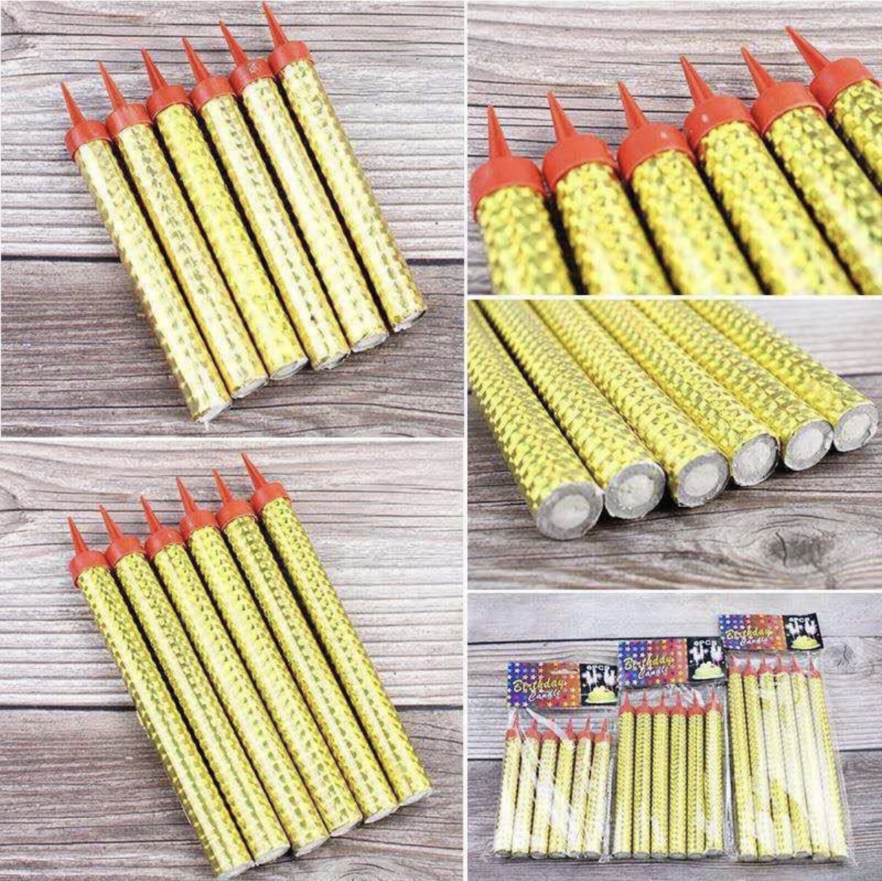SET 6 NẾN ỐNG 30CM BẮN PHỤT SINH NHẬT VUI CHƠI DỊP LỄ TẾT TIỆC TÙNG
