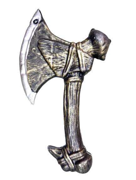 Cây lưỡi hái - đinh ba - búa - rìu - đầu lâu dài 70cm phụ kiện trang trí hóa trang halloween