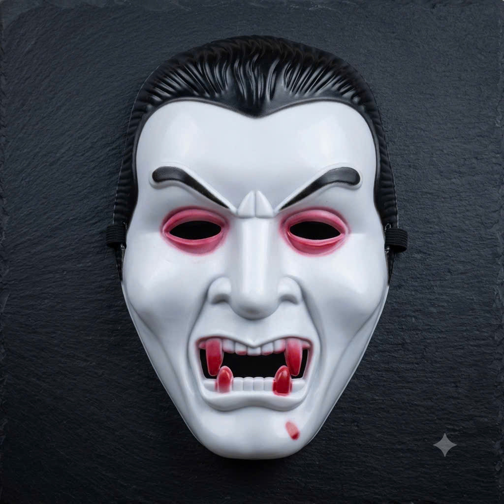 Áo Choàng có nón ma cà rồng 2 lớp đổi 2 màu đỏ đen trang phục hoá trang lễ hội halloween cho trẻ em và người lớn