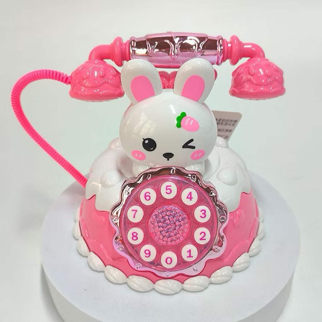 ĐỒ CHƠI ĐIỆN THOẠI BÀN HÌNH HOẠT HÌNH KUROMI CÓ ĐÈN VÀ ÂM THANH QUÀ TẶNG CHO BÉ    PKL