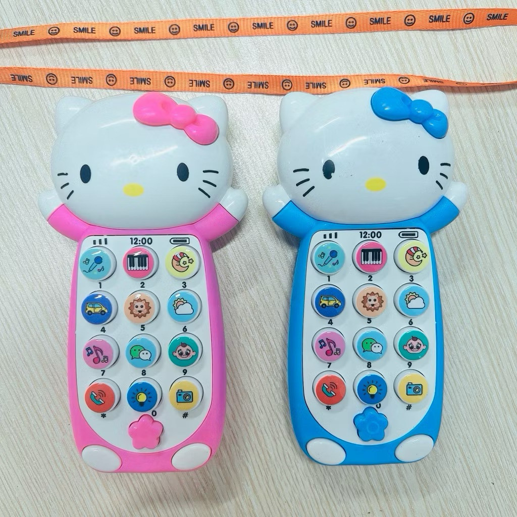 ĐỒ CHƠI ĐIỆN THOẠI BÀN HÌNH HOẠT HÌNH KUROMI CÓ ĐÈN VÀ ÂM THANH QUÀ TẶNG CHO BÉ    PKL