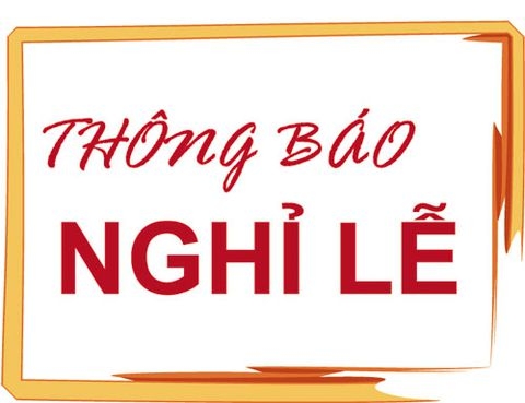 Thông báo lịch nghỉ lễ Quốc Khánh 2-9