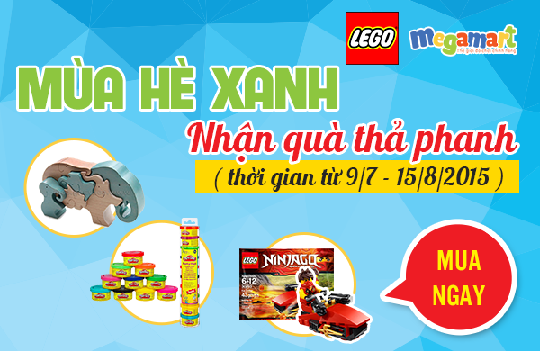 Mùa hè xanh - Nhận quà thả phanh cùng Megamart