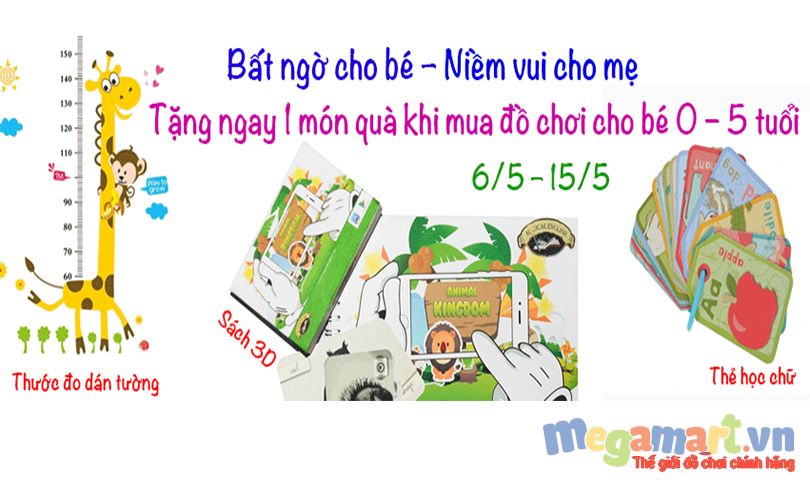 Bất ngờ cho bé - niềm vui cho mẹ