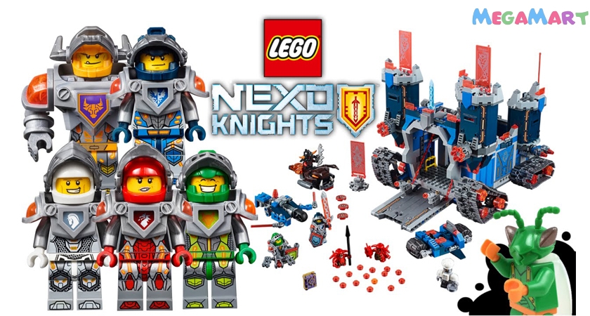 Giới thiệu các bộ đồ chơi Lego Nexo Knights phổ biến
