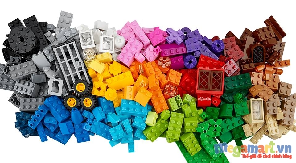 Màu sắc ngày càng đa dạng của đồ chơi Lego