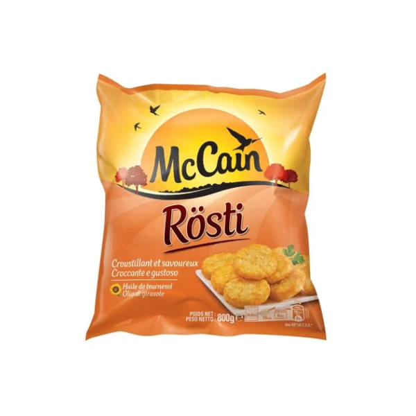 Khoai tây bánh Rosti McCain 800g