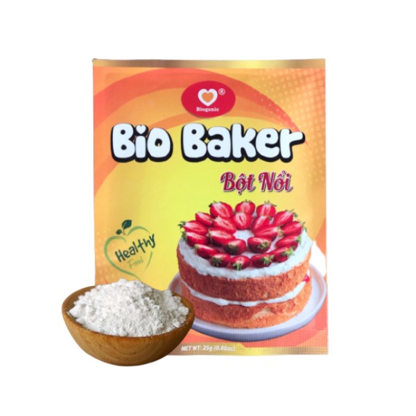 Bột nổi (baking powder) Bio Baker 25g