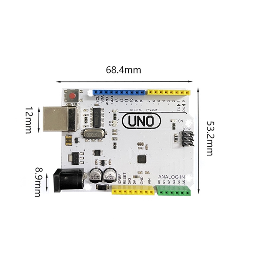 ARDUINO UNO R3 DÁN V2 - Vi điều khiển học tập Điện Tử 360(E360)