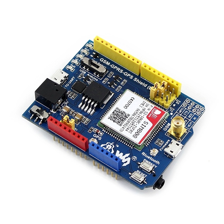 Shield Sim808 GSM/GPRS/GPS (B) | Sim808 | Shiled GSM/GPRS/GPS Điện Tử ...