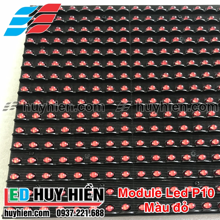 module led p10 mau do, module led màu đỏ P10 ngoài trời, bảo hành 12T ...