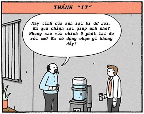 soái ca công nghệ ở văn phòng