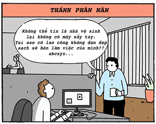 người phàn nàn nơi công sở