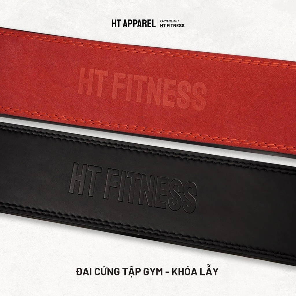 HT Apparel Lever Belt - Đai lưng tập Gym Khóa Lẫy