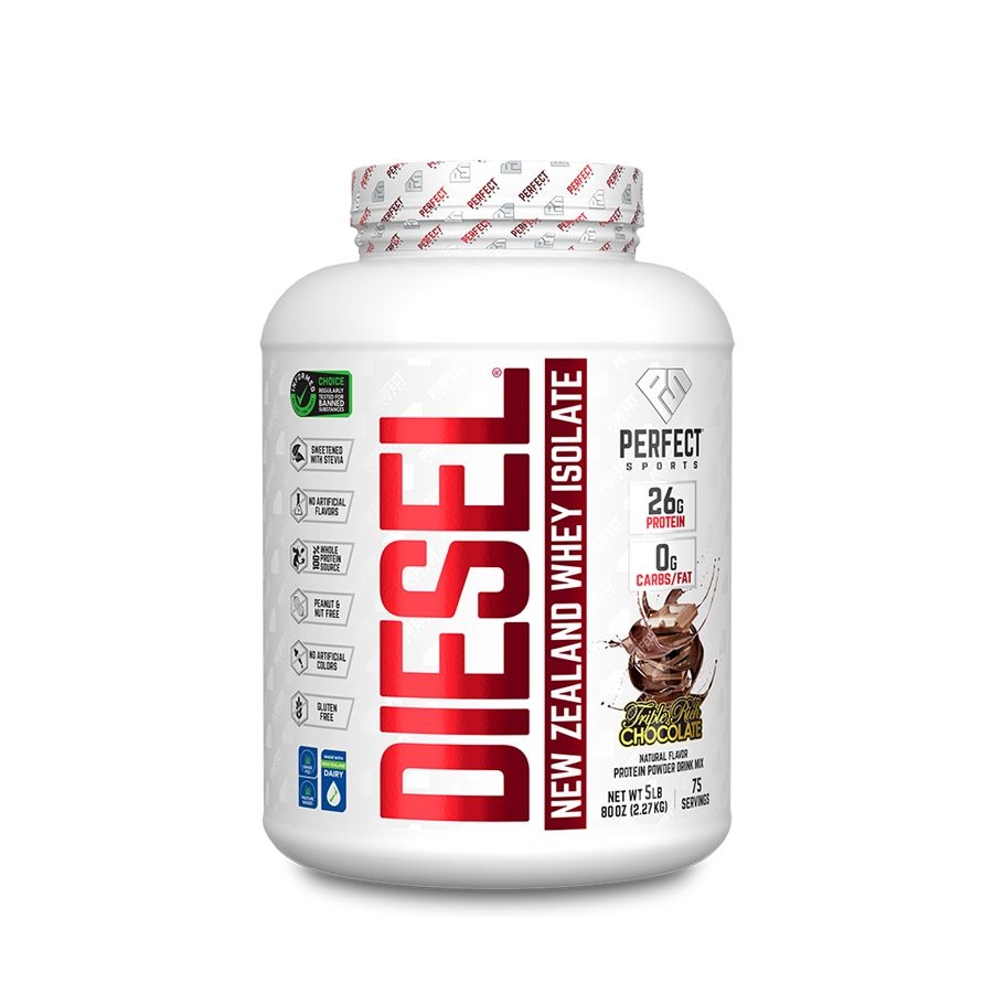 Perfect Diesel Whey Isolate New Zealand, 5 Lbs (75 Servings)