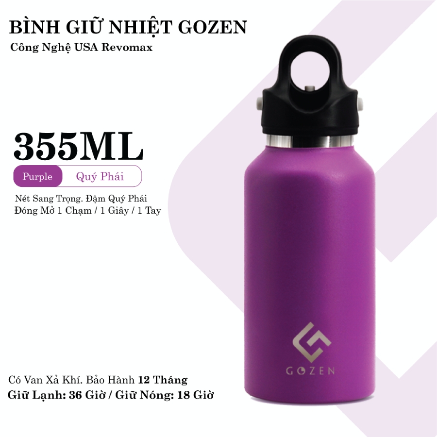 Bình giữ nhiệt GOZEN Normal 355ml