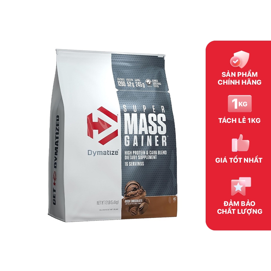 (Tách Lẻ) Sữa Tăng Cân Mass Gainer, 1KG