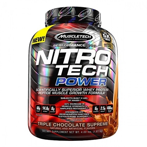 MuscleTech NITRO-TECH Power, 4 Lbs.