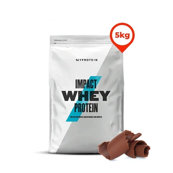 MyProtein Impact Whey Protein 5 Kg, (200 Servings)