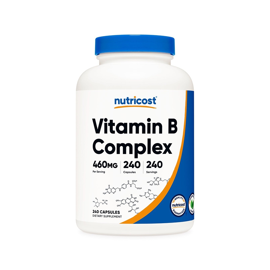 Nutricost Vitamin B Complex 460 MG Chính Hãng Giá Tốt
