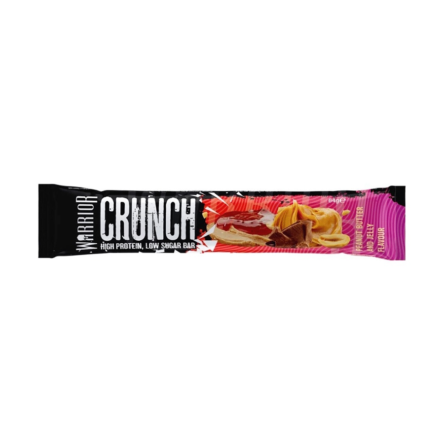 Thanh Protein Bar Warrior Crunch High Protein, Low Sugar Bar (1 Bar - 64 grams)