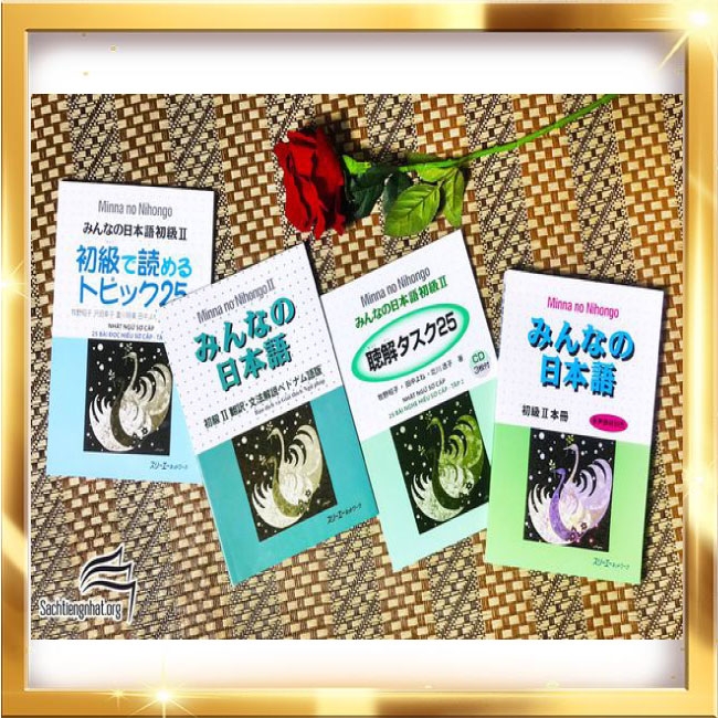 Freeship Combo 4 Sach Minna No Nihongo Sơ Cấp 2 Freeship Combo 4 Sach Minna No Nihongo Sơ Cấp 2