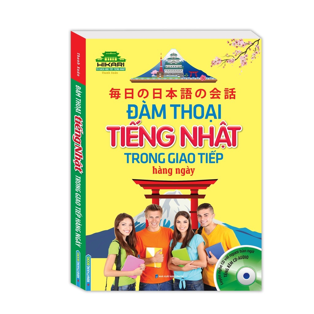 Hikari - Đàm thoại tiếng Nhật trong giao tiếp hằng ngày (kèm CD)