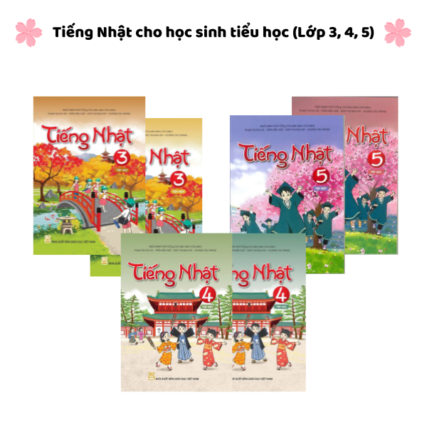 Tiếng Nhật cho học sinh tiểu học (Lớp 3, 4, 5)