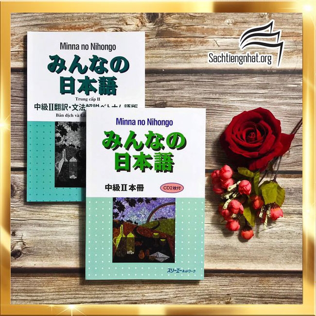 Sach Tiếng Nhật Combo 2 Quyển Minna No Nihongo Trung Cấp 2 Tương đương N2 Sach Tiếng Nhật Combo 2 Quyển Minna No Nihongo Trung Cấp 2 Tương đương N2